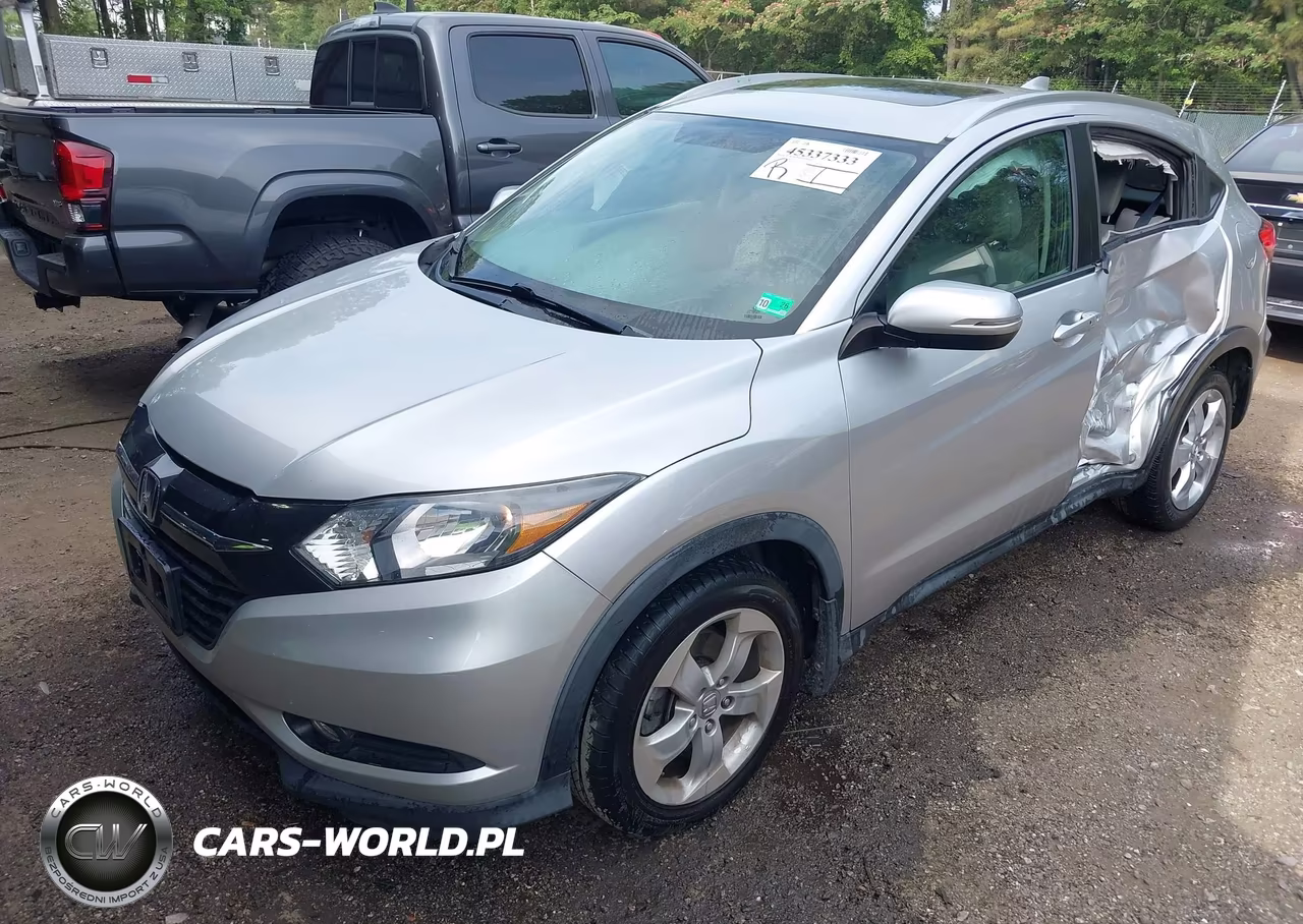 2016 Honda Hr-V Ex-L VIN:3CZRU6H7XGM739927 - 2