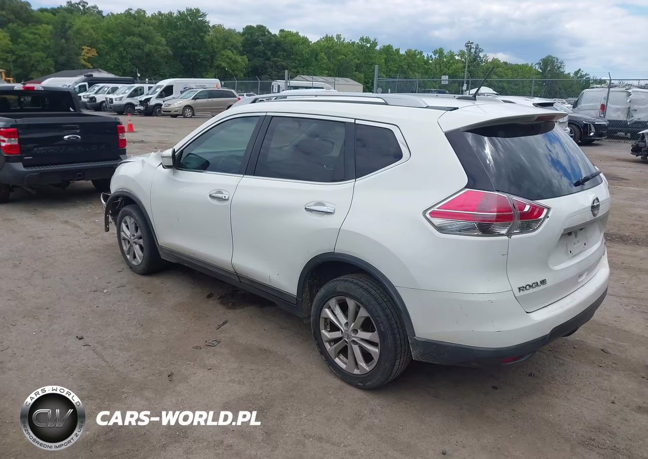 2014 Nissan Rogue S-Sl-Sv VIN:5N1AT2MT0EC864768 - 3
