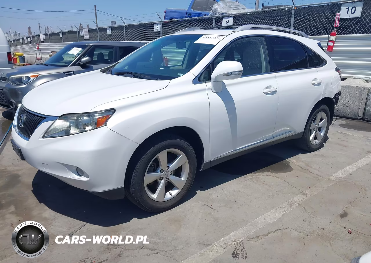 2010 Lexus Rx 350 VIN:JTJZK1BA4A2000969 - 2