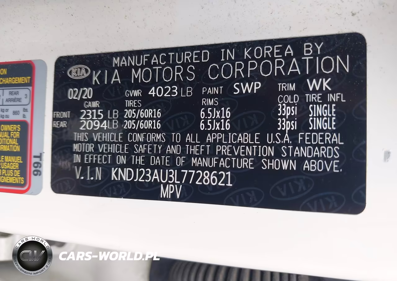 2020 Kia Soul Lx VIN:KNDJ23AU3L7728621 - 9