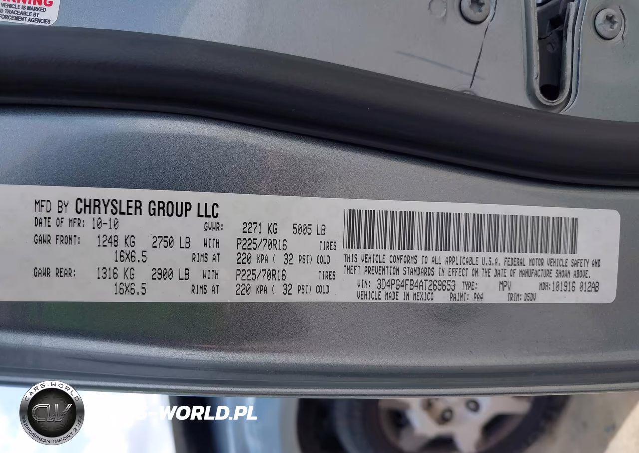 2010 Dodge Journey Se VIN:3D4PG4FB4AT269653 - 9