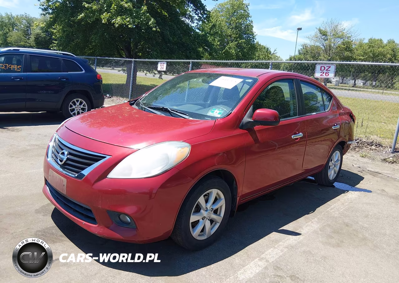 2012 Nissan Versa 1.6 Sl VIN:3N1CN7AP6CL907056 - 2