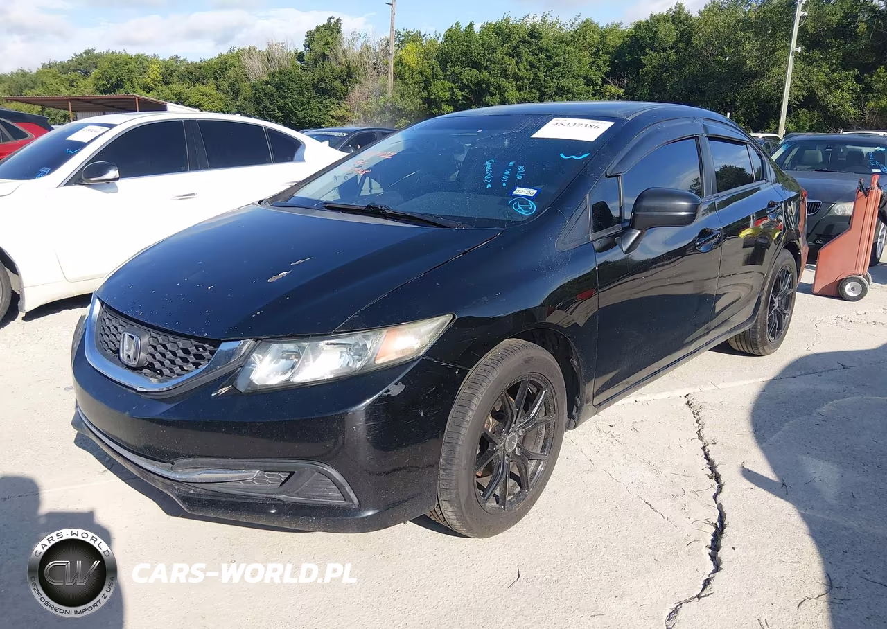 2015 Honda Civic Lx VIN:19XFB2F52FE079108 - 2