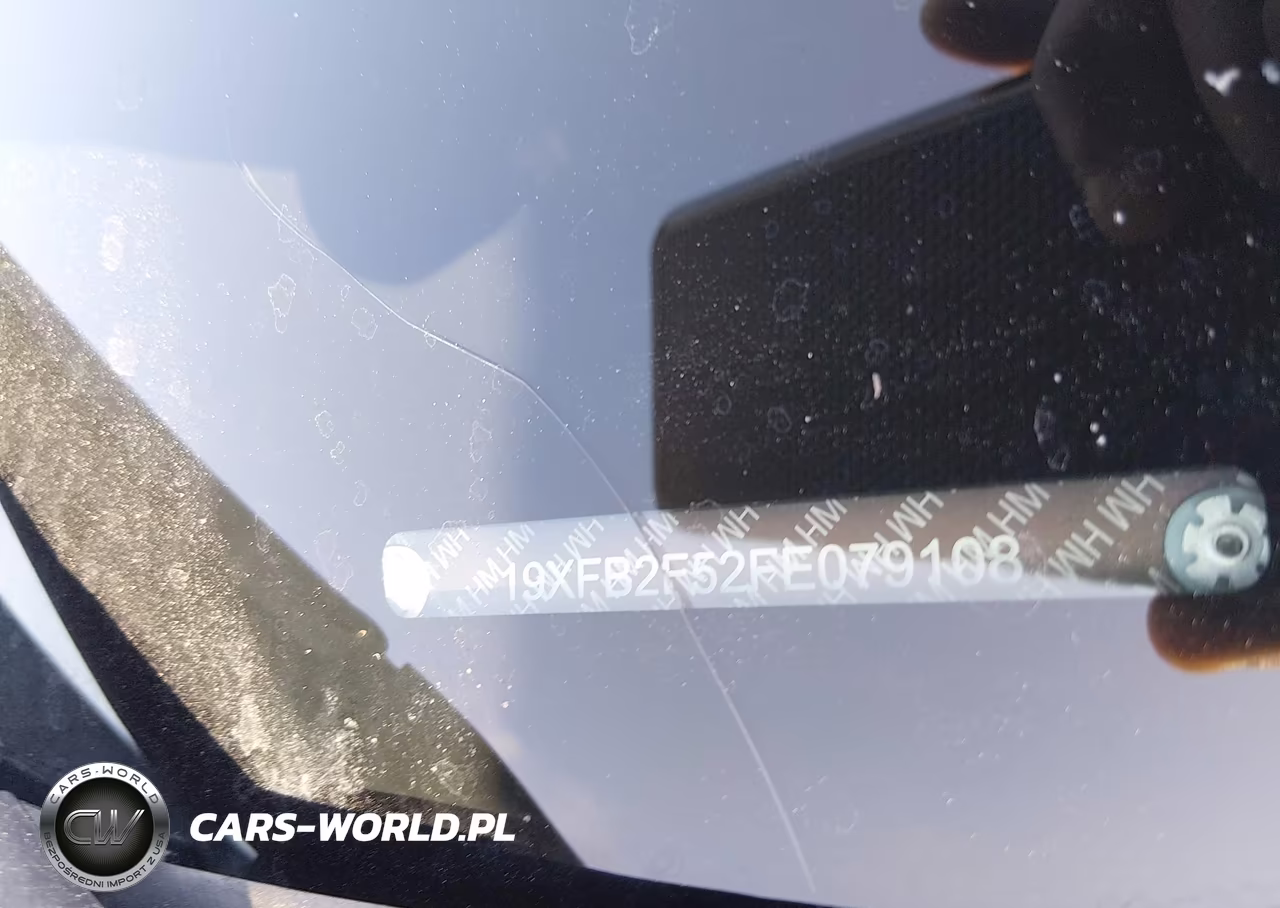 2015 Honda Civic Lx VIN:19XFB2F52FE079108 - 9