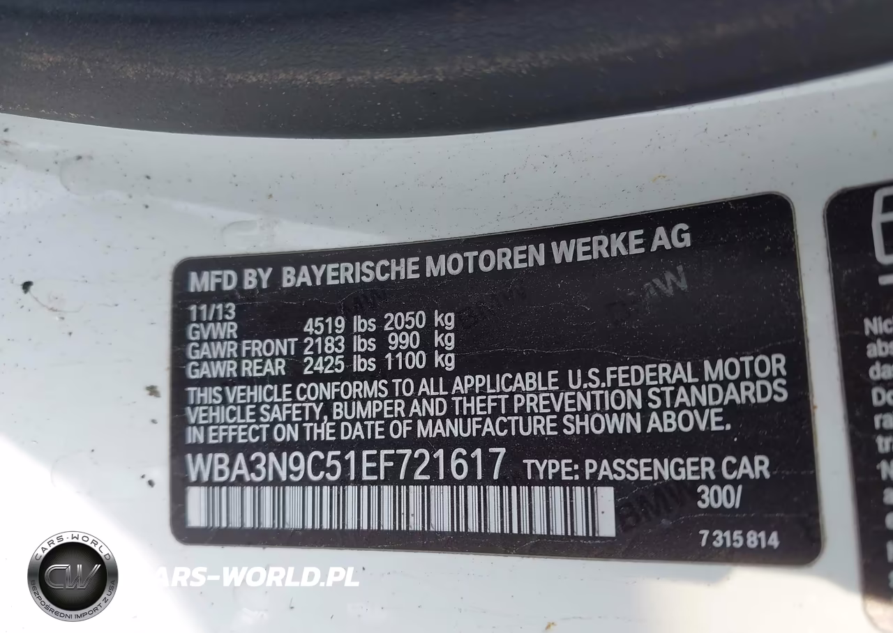 2014 BMW 428I xDrive VIN:WBA3N9C51EF721617 - 9