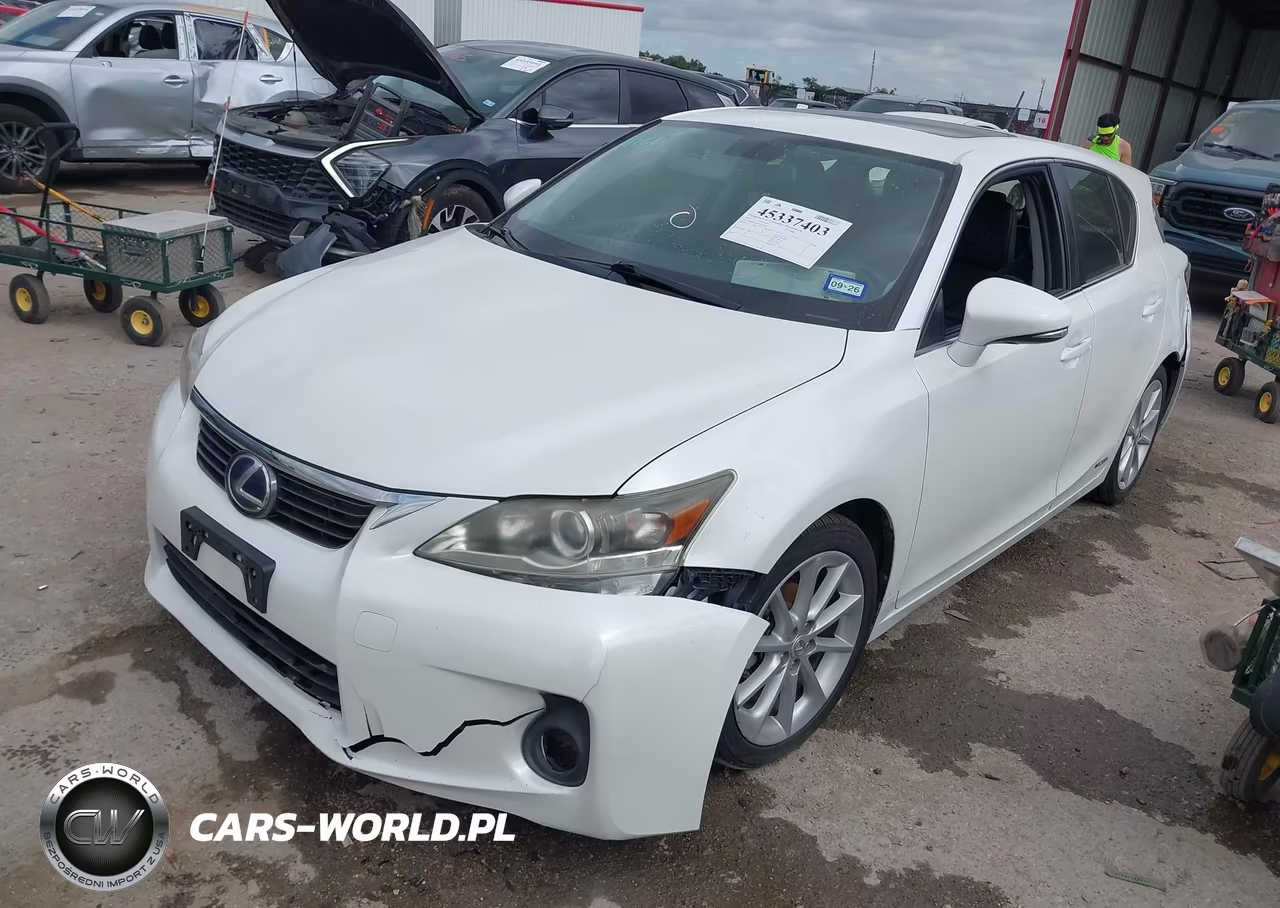 2012 Lexus Ct 200H Premium VIN:JTHKD5BH6C2121894 - 2