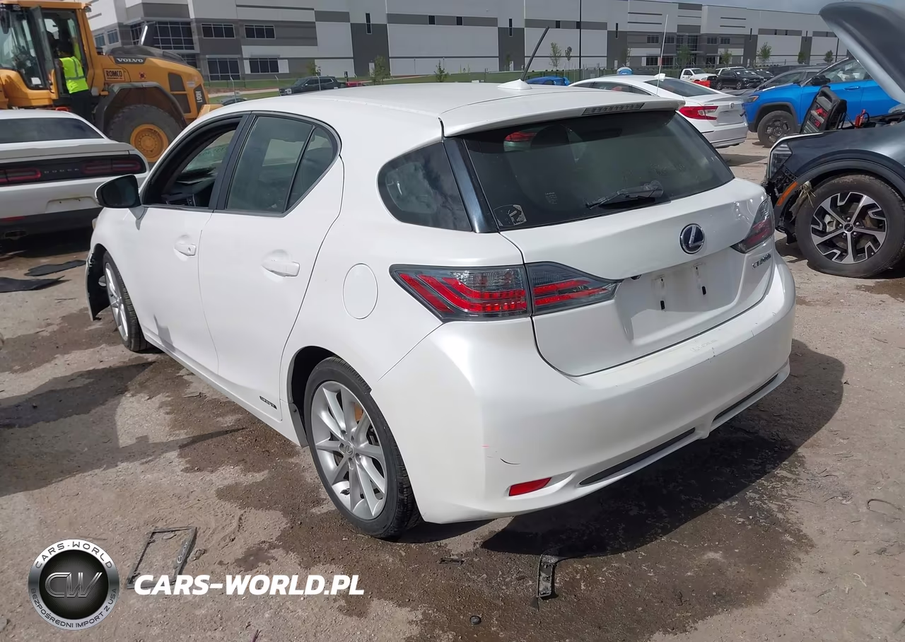 2012 Lexus Ct 200H Premium VIN:JTHKD5BH6C2121894 - 3