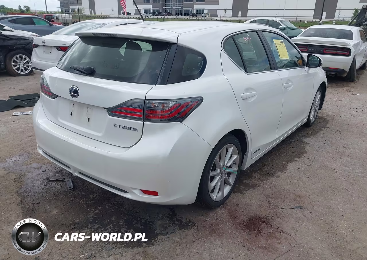 2012 Lexus Ct 200H Premium VIN:JTHKD5BH6C2121894 - 4