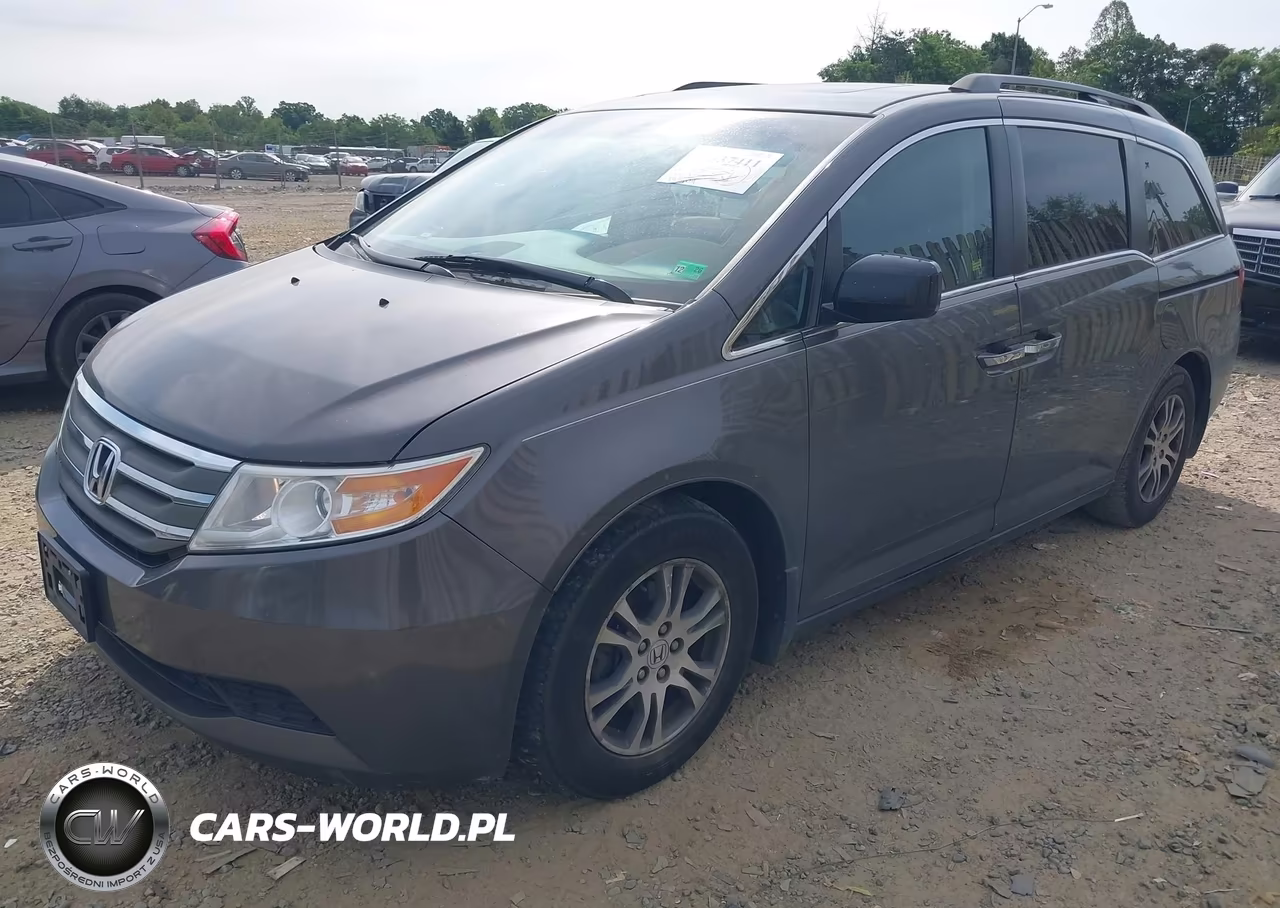 2011 Honda Odyssey Ex-L VIN:5FNRL5H66BB019659 - 2