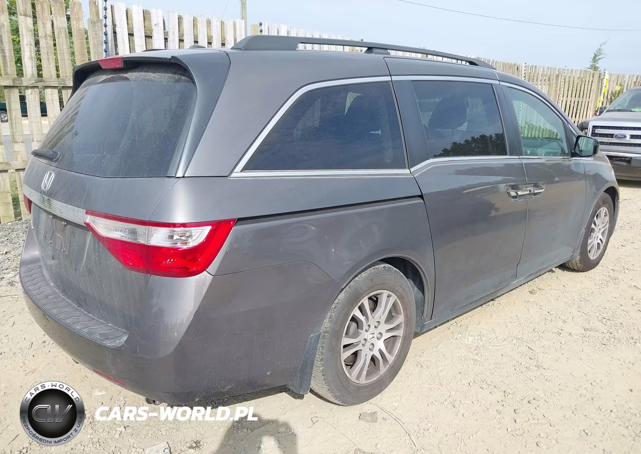 2011 Honda Odyssey Ex-L VIN:5FNRL5H66BB019659 - 4