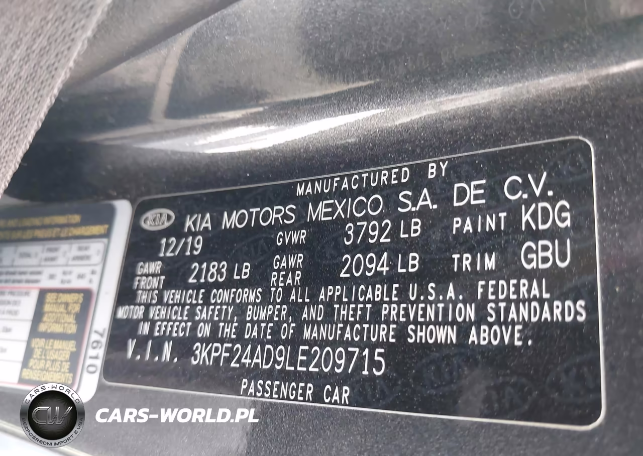 2020 Kia Forte Lxs VIN:3KPF24AD9LE209715 - 6