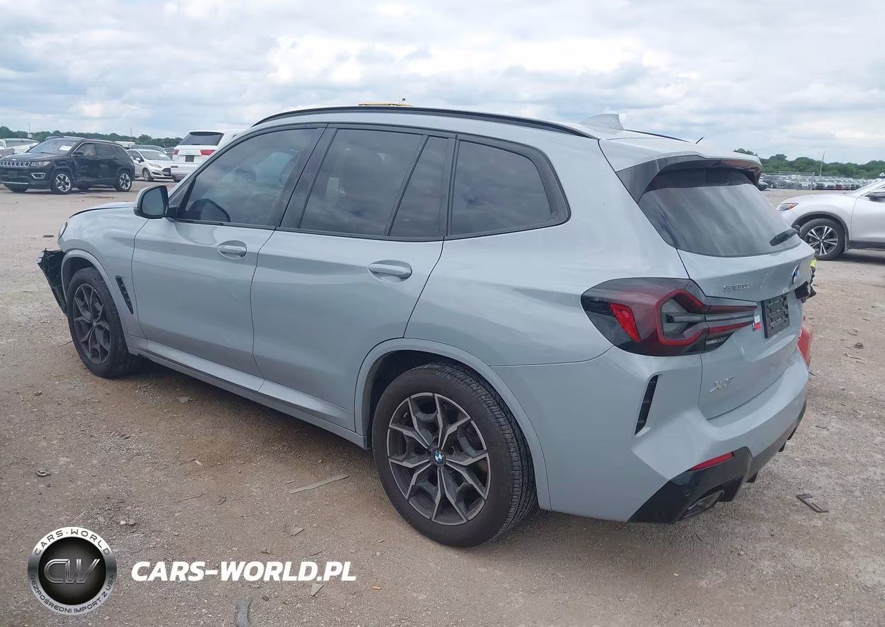 2023 BMW X3 xDrive30I VIN:5UX53DP01P9R73161 - 3