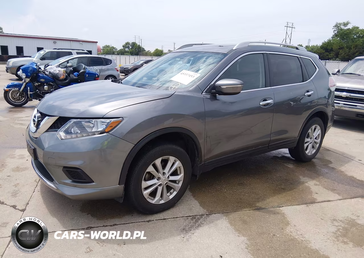 2014 Nissan Rogue Sv VIN:5N1AT2MV0EC808198 - 2