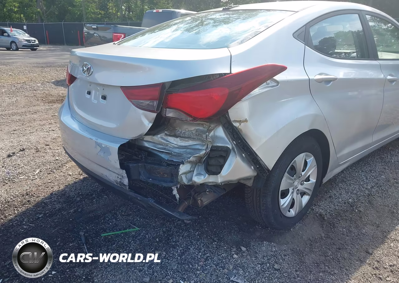 2016 Hyundai Elantra Se VIN:5NPDH4AE2GH718867 - 6