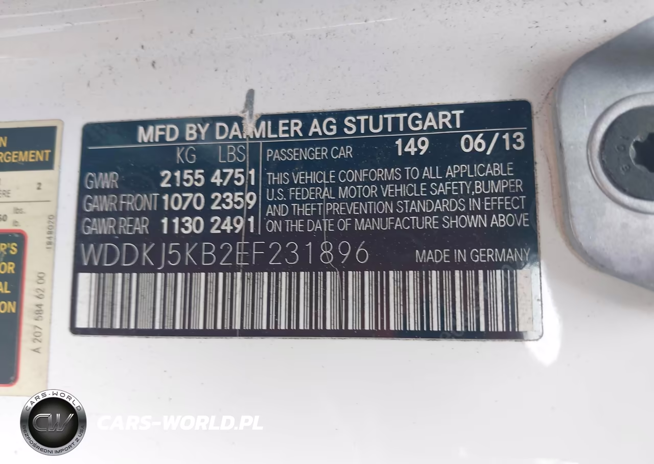 2014 Mercedes-Benz E 350 VIN:WDDKJ5KB2EF231896 - 9