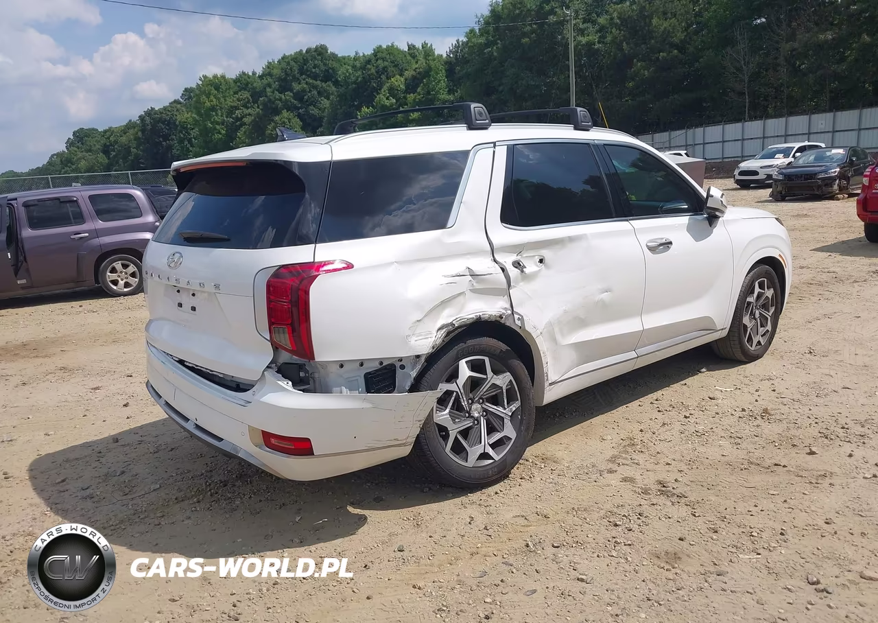 2022 Hyundai Palisade Calligraphy VIN:KM8R74HE2NU474232 - 4