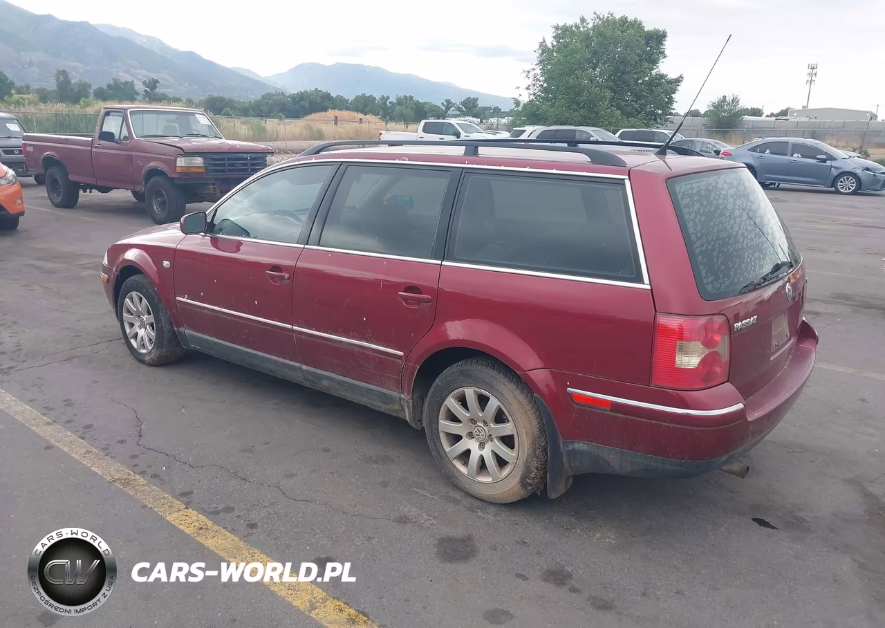 2003 Volkswagen Passat Gls V6 VIN:WVWVH63BX3E329018 - 3