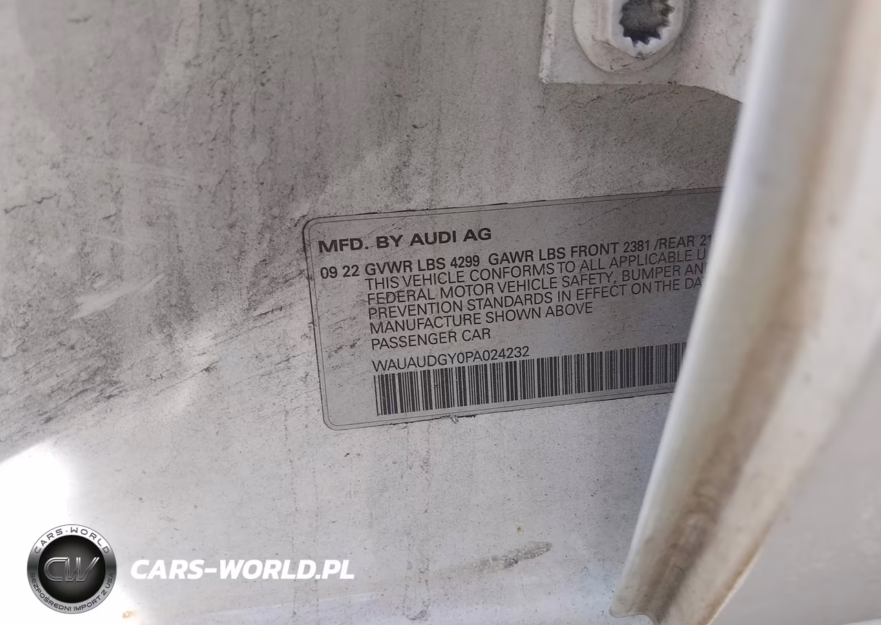 2023 Audi A3 Premium 40 Tfsi Front-Wheel Drive S Tronic VIN:WAUAUDGY0PA024232 - 9