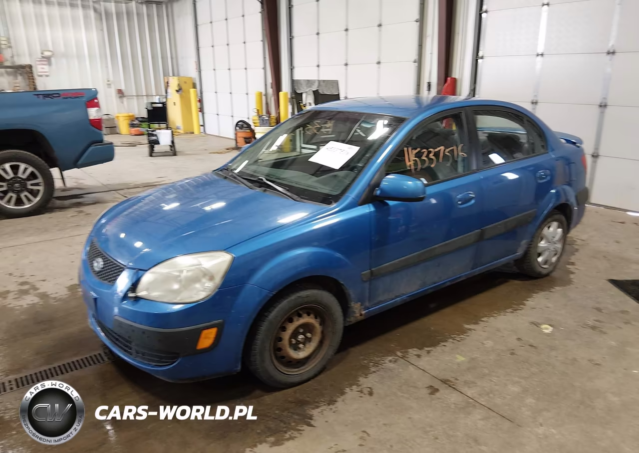 2007 Kia Rio Lx VIN:KNADE123476216857 - 2