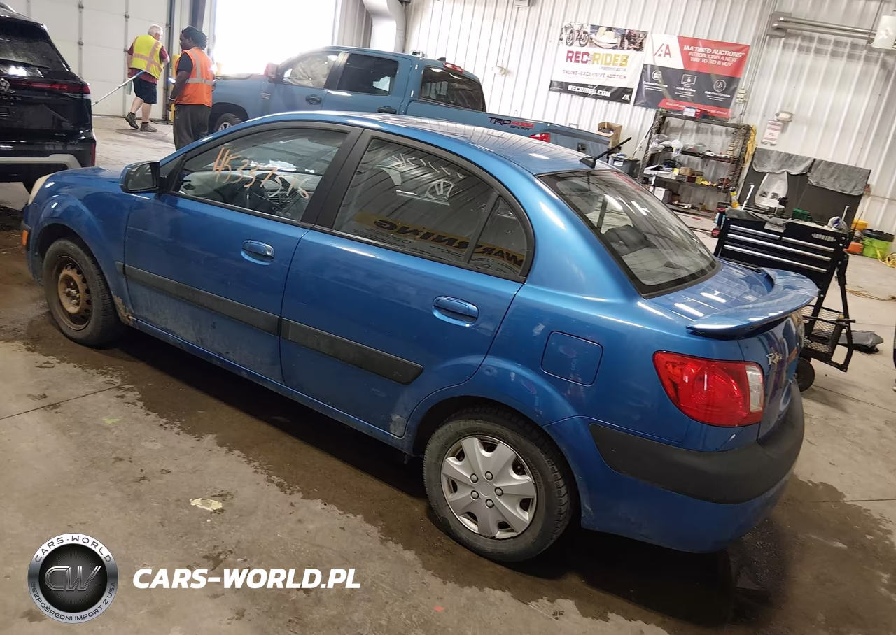 2007 Kia Rio Lx VIN:KNADE123476216857 - 3