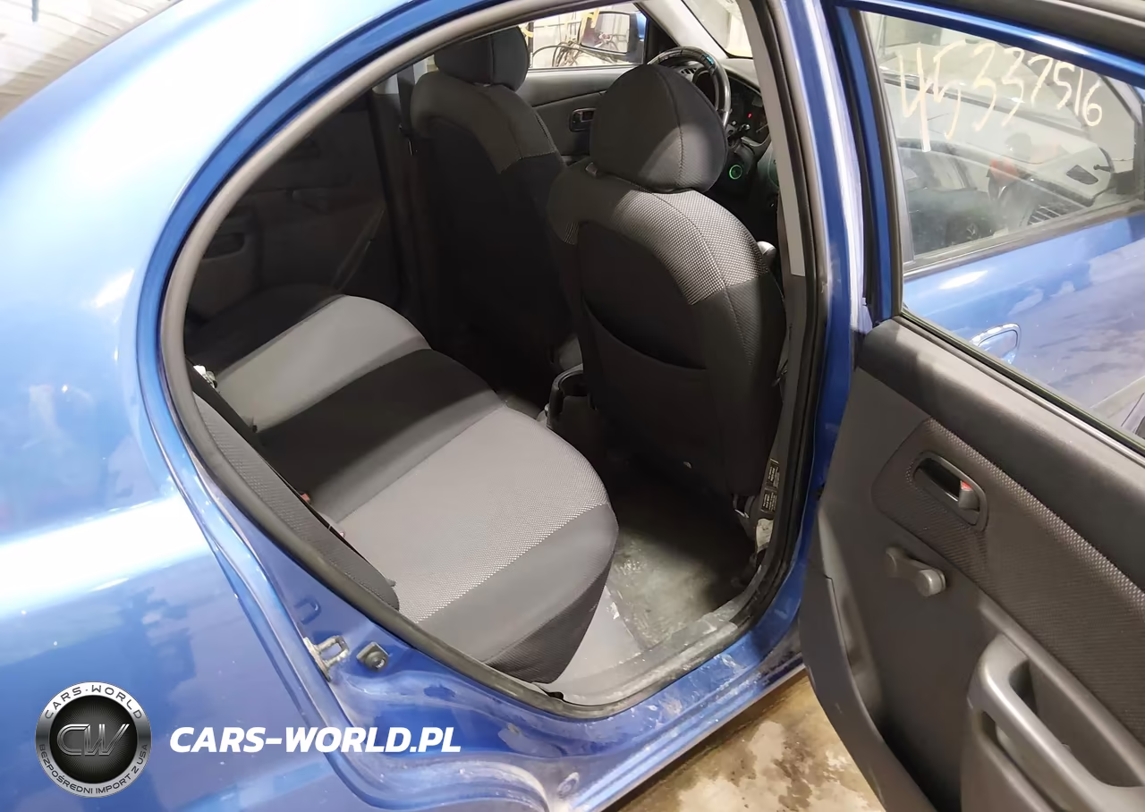 2007 Kia Rio Lx VIN:KNADE123476216857 - 8