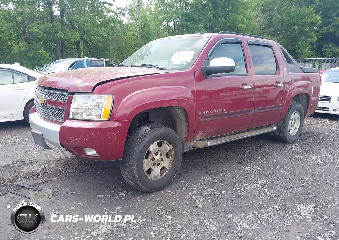 2007 Chevrolet Avalanche 1500 Lt VIN:3GNFK123X7G252420 - 2