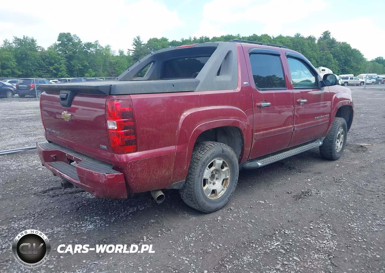 2007 Chevrolet Avalanche 1500 Lt VIN:3GNFK123X7G252420 - 4