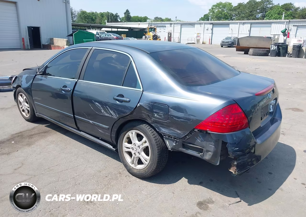 2007 Honda Accord 2.4 Ex VIN:1HGCM56767A109796 - 3
