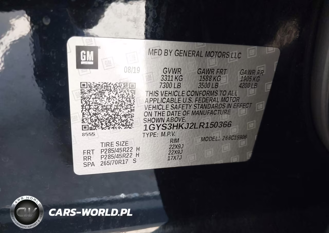 2020 Cadillac Escalade Esv 2Wd Luxury VIN:1GYS3HKJ2LR150366 - 9