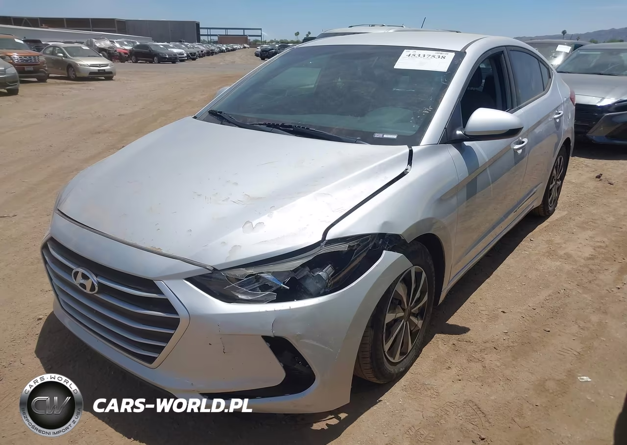 2017 Hyundai Elantra Se VIN:KMHD74LF7HU120964 - 2