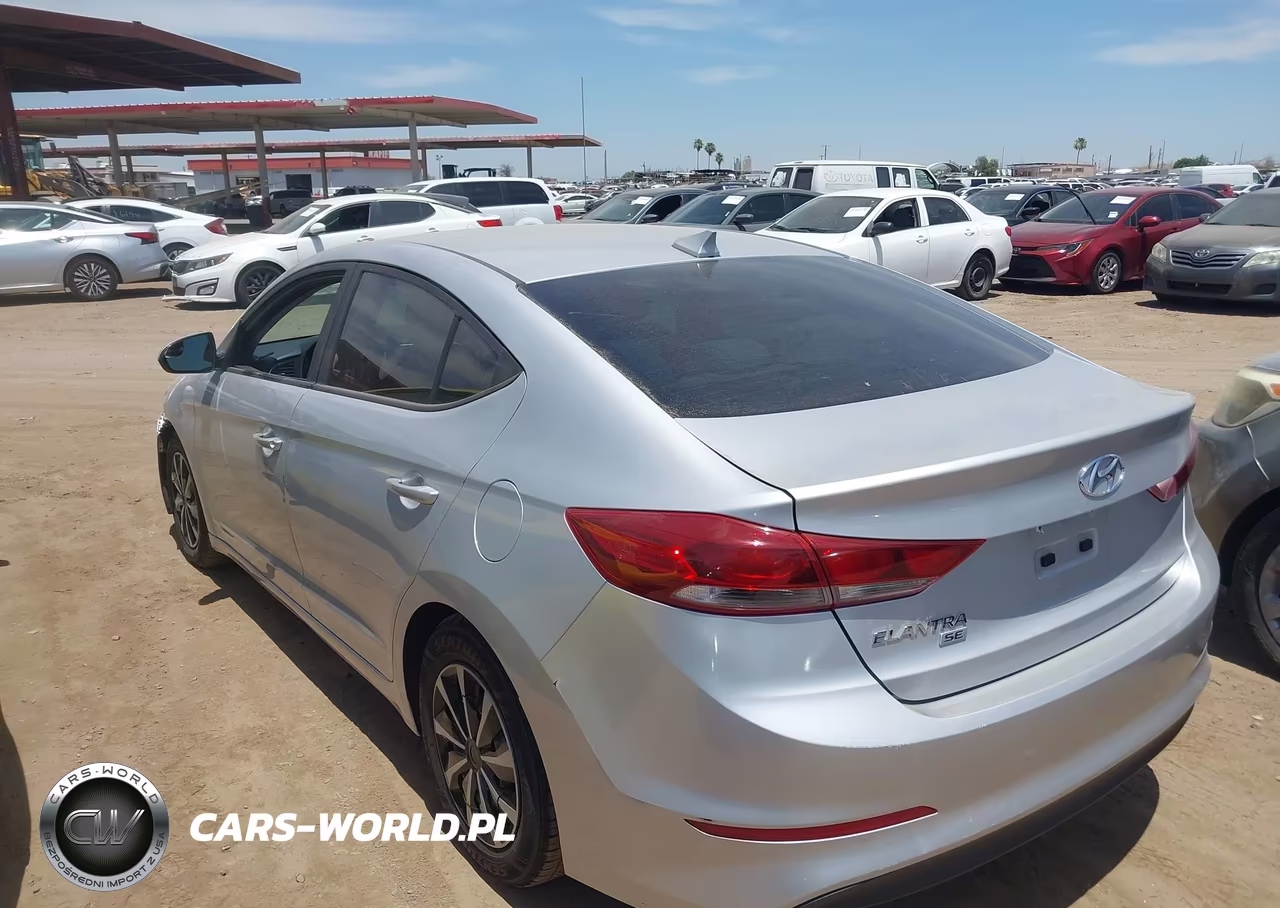 2017 Hyundai Elantra Se VIN:KMHD74LF7HU120964 - 3