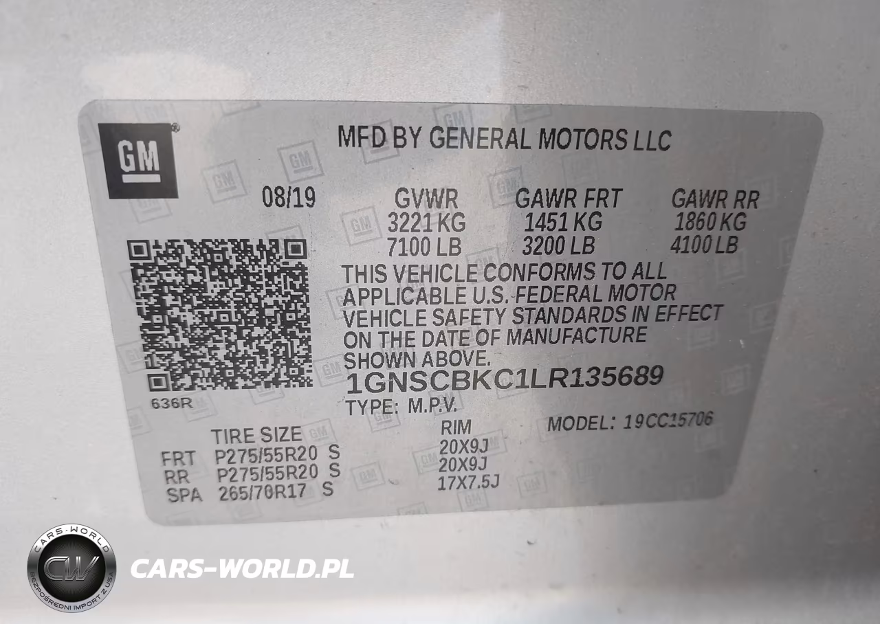 2020 Chevrolet Tahoe 2Wd Lt VIN:1GNSCBKC1LR135689 - 9