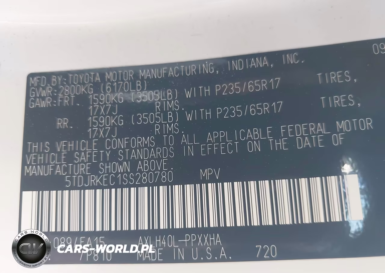 2025 Toyota Sienna Xle VIN:5TDJRKEC1SS280780 - 9