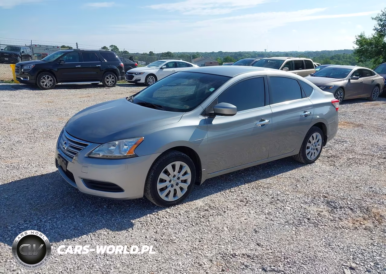2014 Nissan Sentra Sv VIN:3N1AB7APXEY319649 - 2