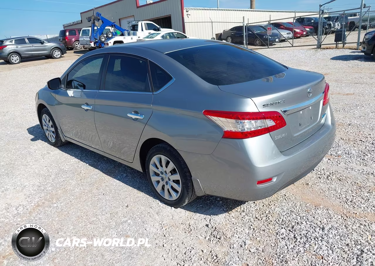2014 Nissan Sentra Sv VIN:3N1AB7APXEY319649 - 3