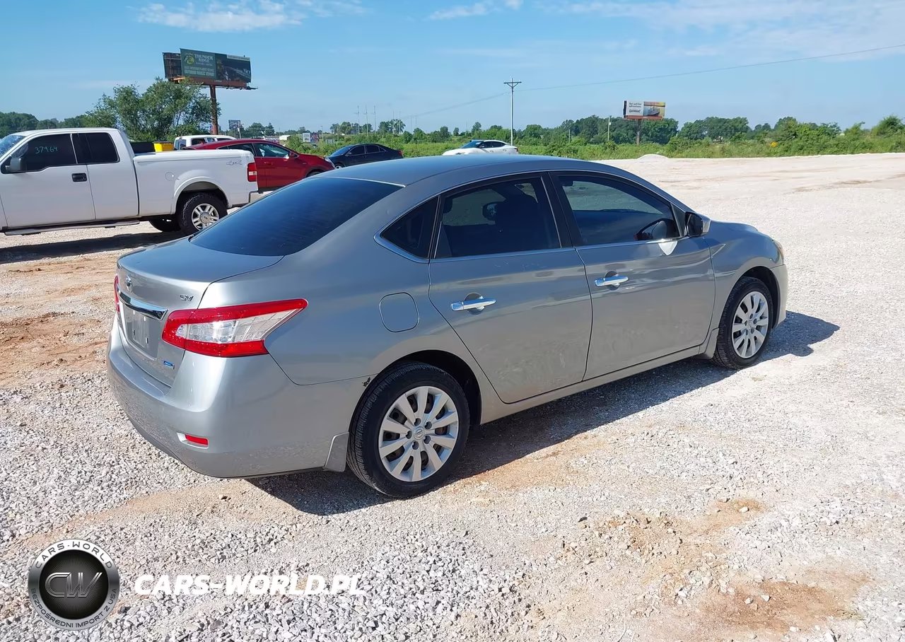 2014 Nissan Sentra Sv VIN:3N1AB7APXEY319649 - 4