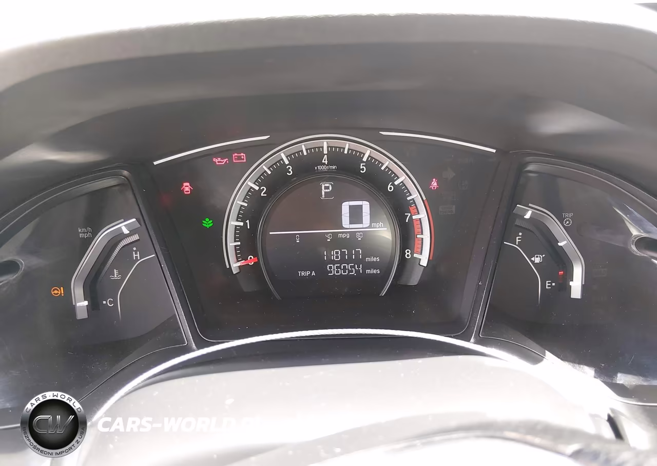 2017 Honda Civic Lx VIN:19XFC2F54HE057398 - 7