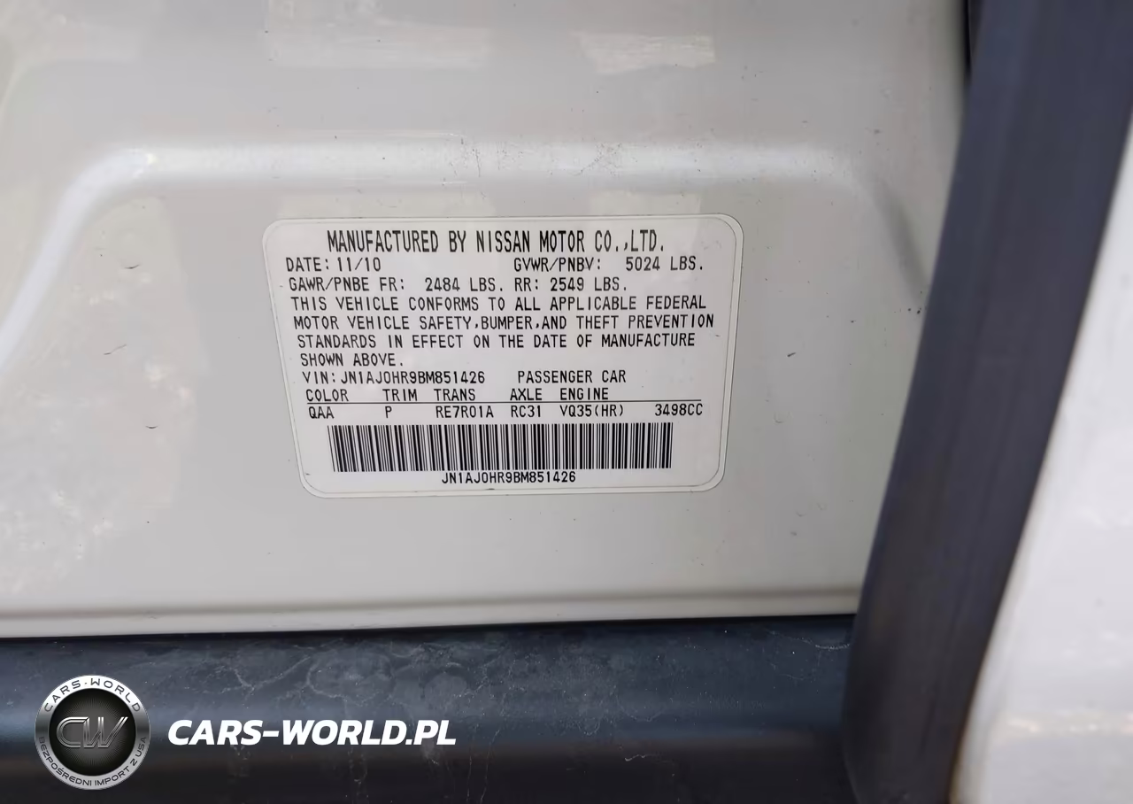2011 Infiniti Ex35 Journey VIN:JN1AJ0HR9BM851426 - 9