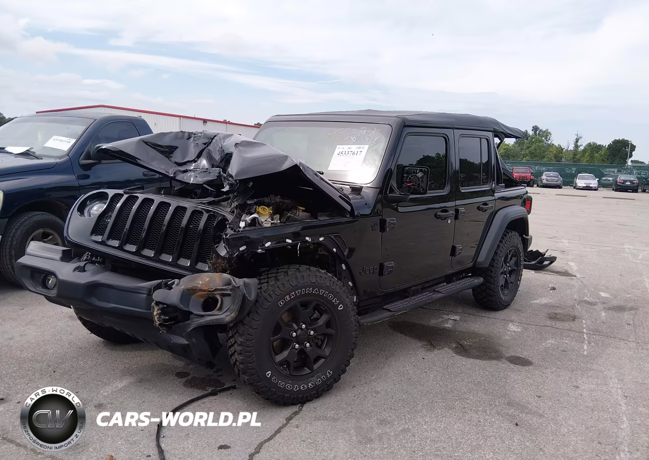 2020 Jeep Wrangler Unlimited Willys 4X4 VIN:1C4HJXDG7LW247176 - 2