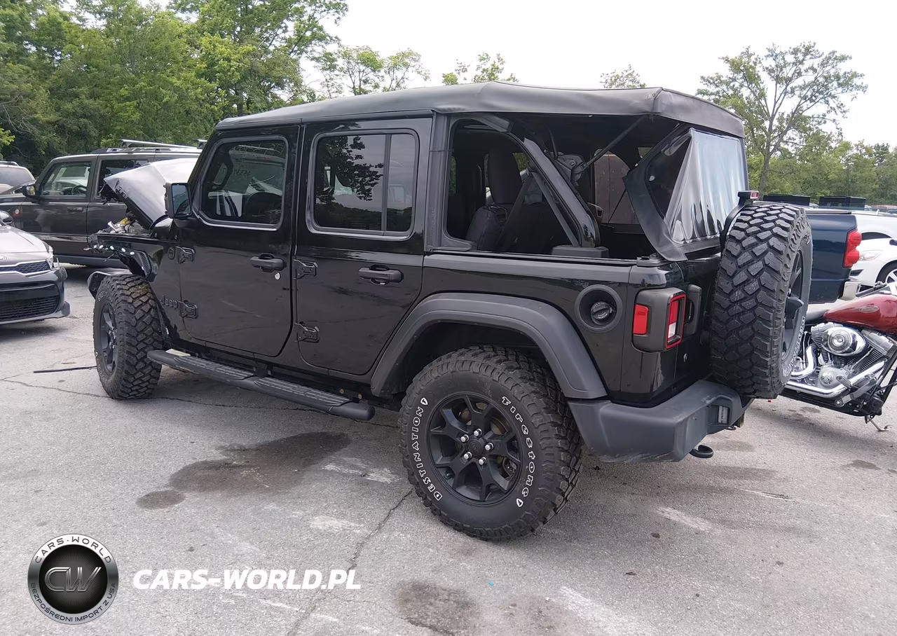 2020 Jeep Wrangler Unlimited Willys 4X4 VIN:1C4HJXDG7LW247176 - 3
