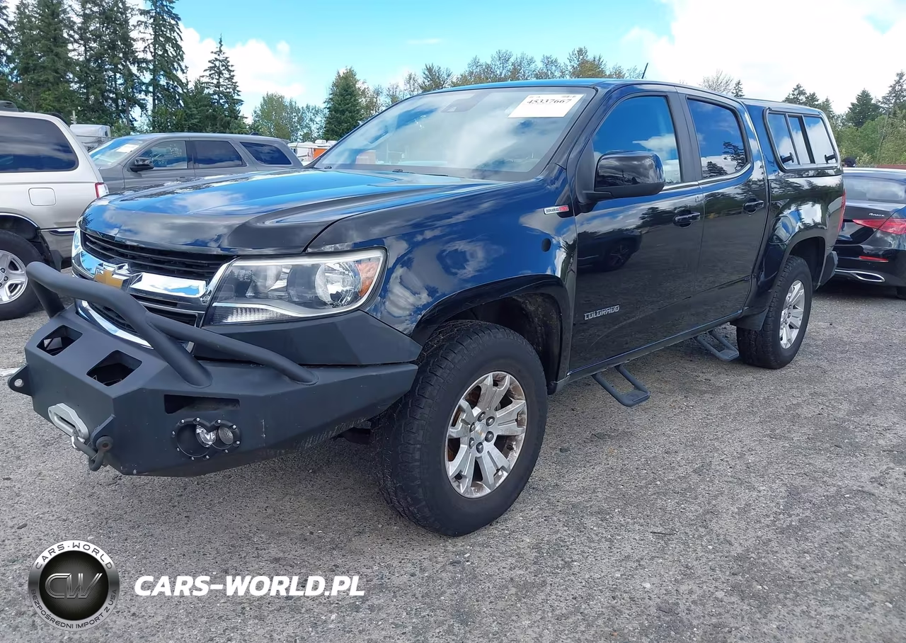 2016 Chevrolet Colorado Lt VIN:1GCPTCE10G1316124 - 2