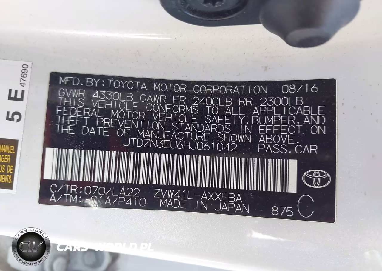 2017 Toyota Prius V Five VIN:JTDZN3EU6HJ061042 - 9