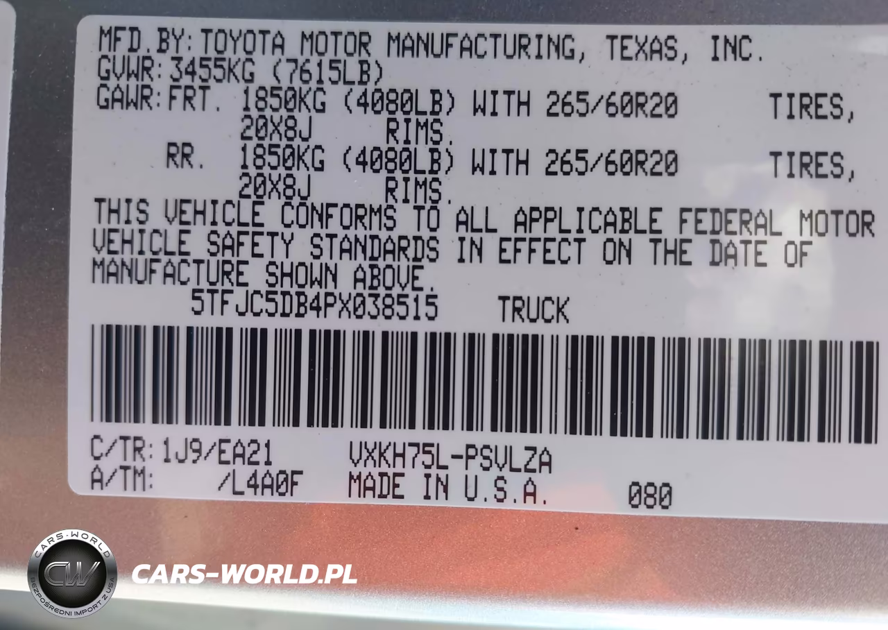 2023 Toyota Tundra Hybrid Limited VIN:5TFJC5DB4PX038515 - 9
