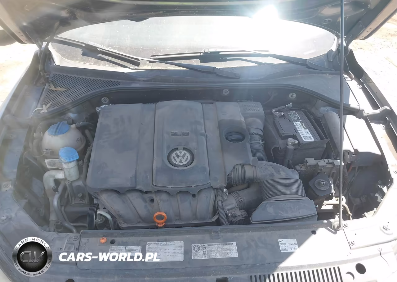 2013 Volkswagen Passat 2.5L Se VIN:1VWBH7A30DC021242 - 10
