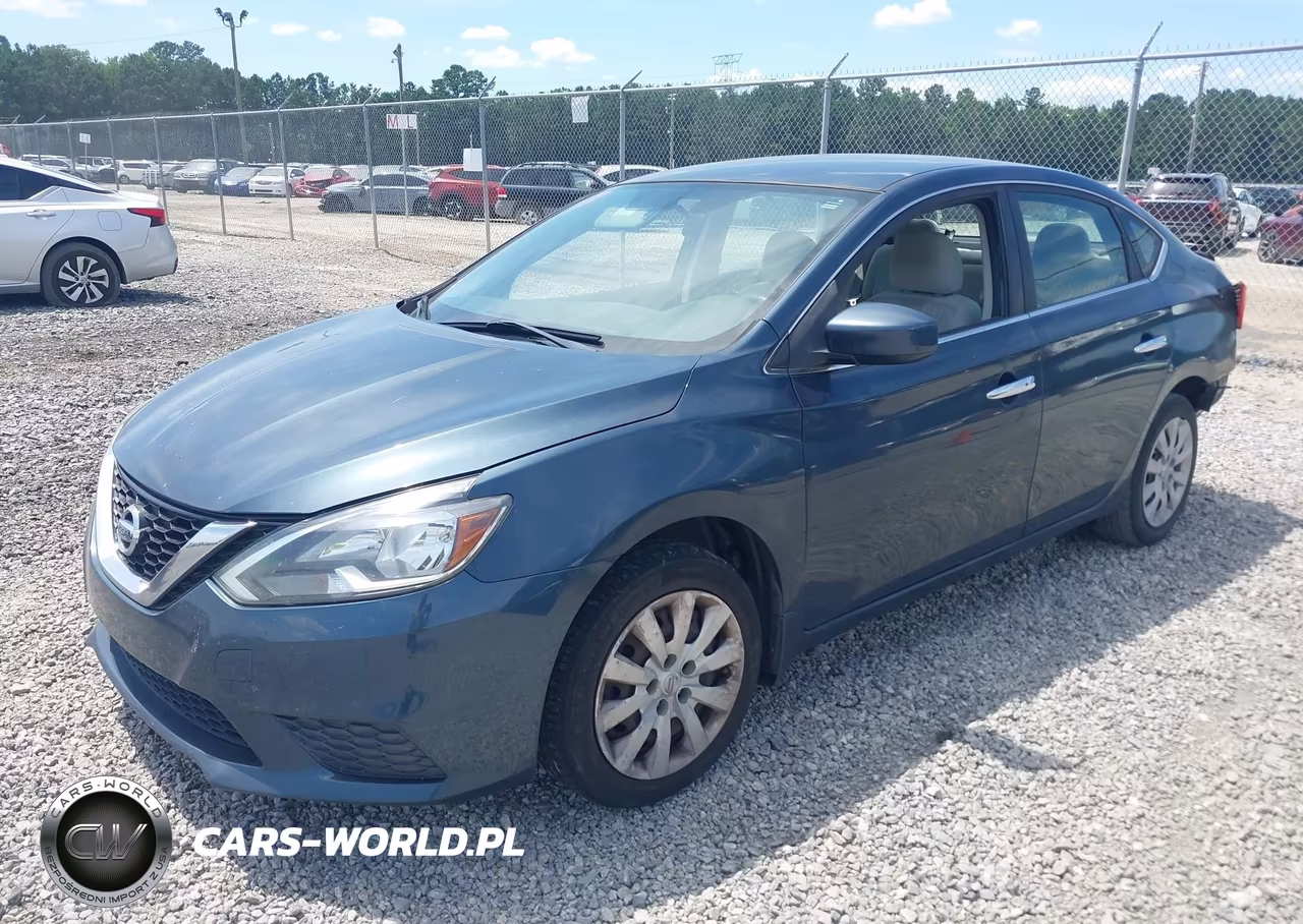 2016 Nissan Sentra Sv VIN:3N1AB7APXGL681366 - 2