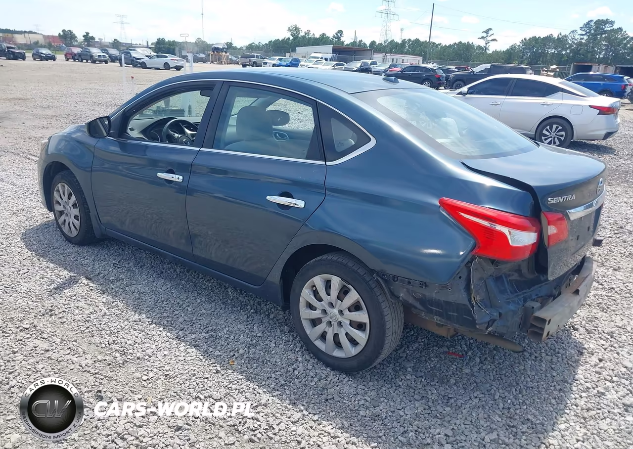 2016 Nissan Sentra Sv VIN:3N1AB7APXGL681366 - 3