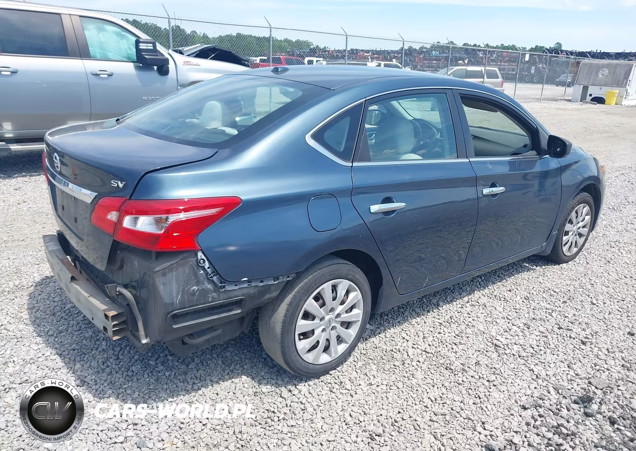 2016 Nissan Sentra Sv VIN:3N1AB7APXGL681366 - 4