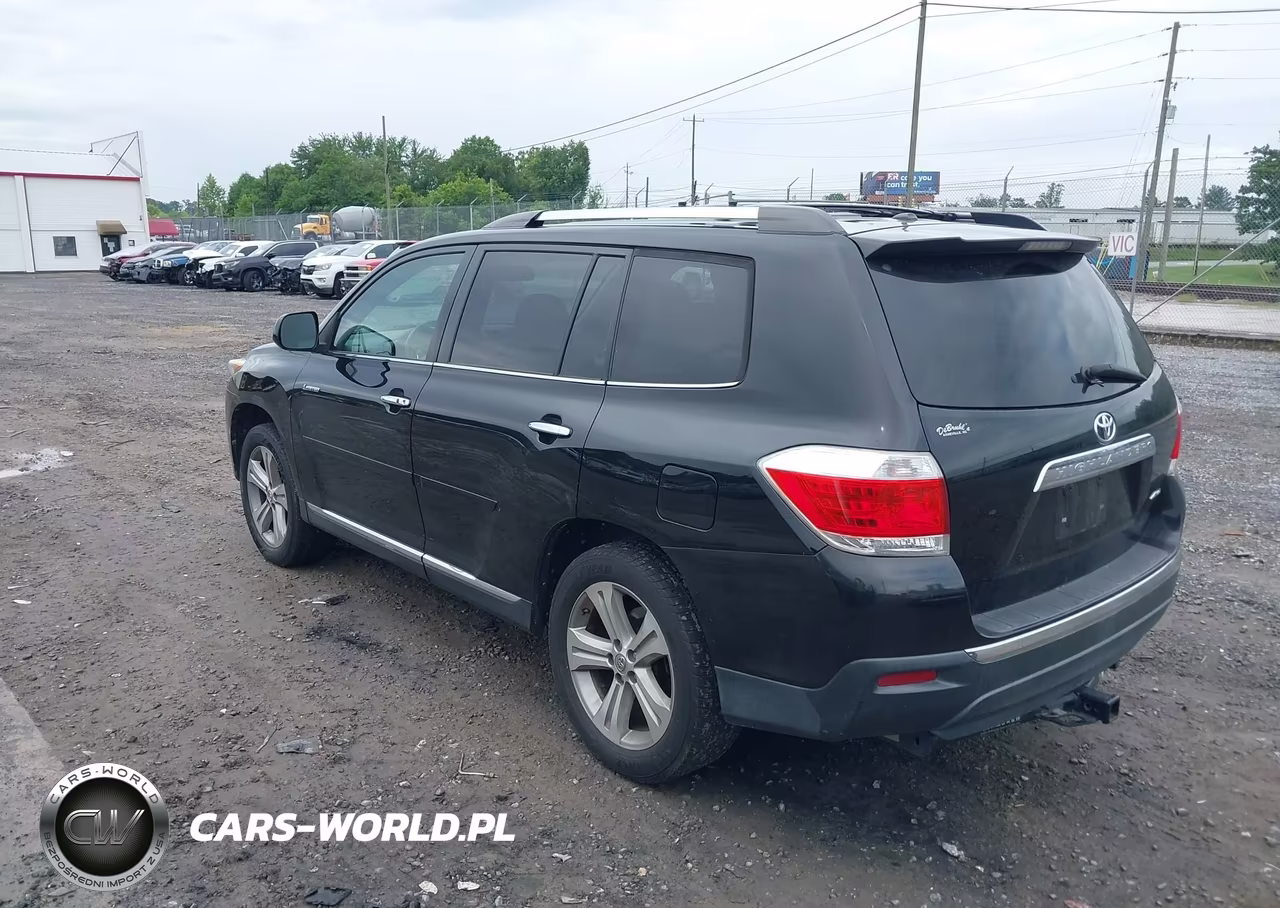 2012 Toyota Highlander Limited V6 VIN:5TDDK3EH9CS157202 - 3