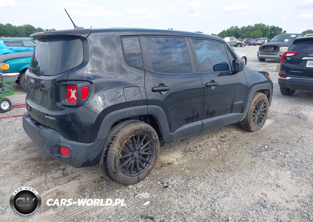 2017 Jeep Renegade Sport Fwd VIN:ZACCJAAB8HPE79628 - 4