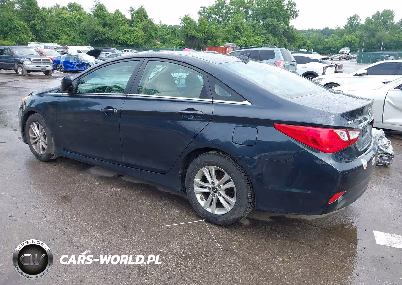 2014 Hyundai Sonata Gls VIN:5NPEB4AC2EH830859 - 3